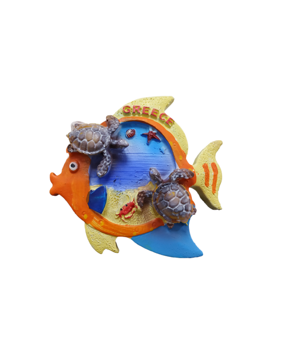 Tουριστικό μαγνητάκι Souvenir – Σετ 12pcs - Resin Magnet - Greece