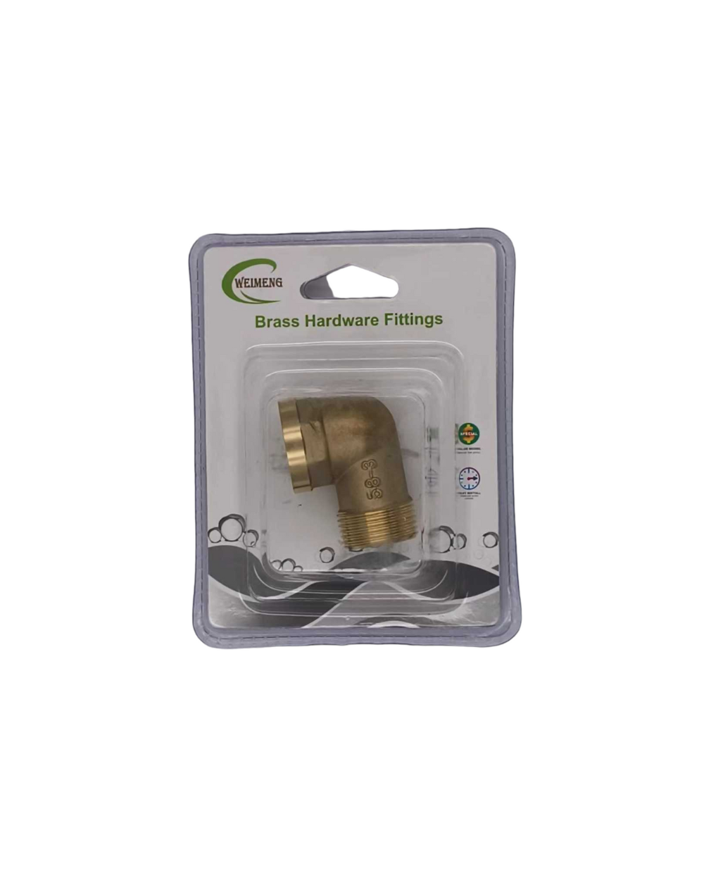 Γωνία σύνδεσης σωλήνων - Αρσενικό/Θηλυκό - 3/4"