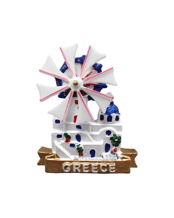 Tουριστικό μαγνητάκι Souvenir – Σετ 12pcs - Resin Magnet - Greece