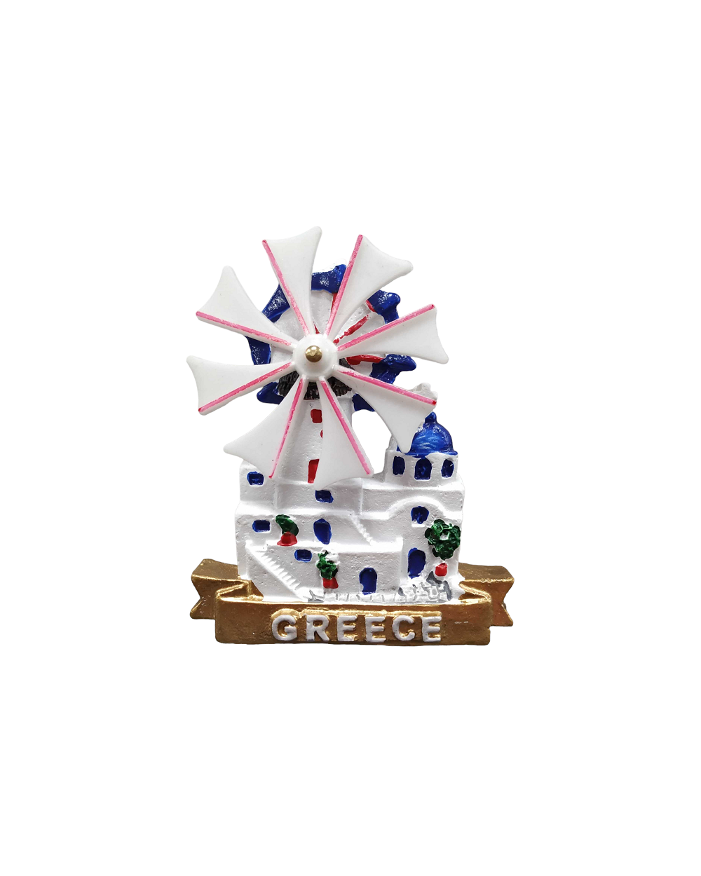 Tουριστικό μαγνητάκι Souvenir – Σετ 12pcs - Resin Magnet - Greece