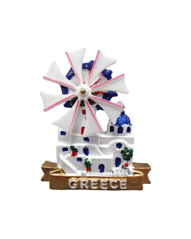 Tουριστικό μαγνητάκι Souvenir – Σετ 12pcs - Resin Magnet - Greece