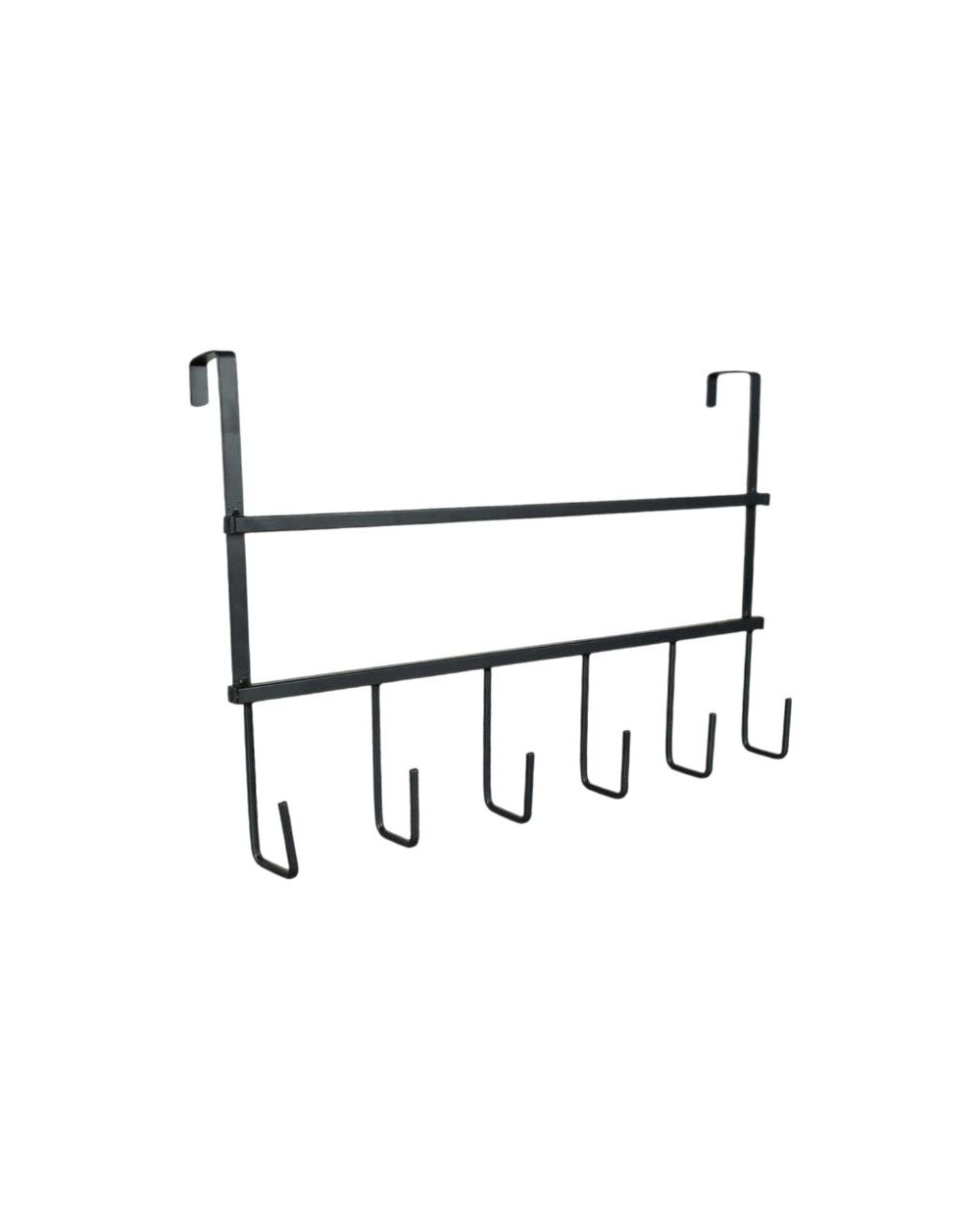 Μεταλλική κρεμάστρα πόρτας 6 θέσεων