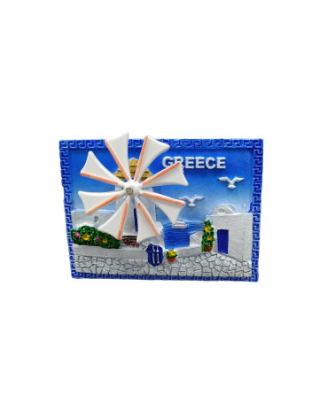 Tουριστικό μαγνητάκι Souvenir – Σετ 12pcs - Resin Magnet - Greece