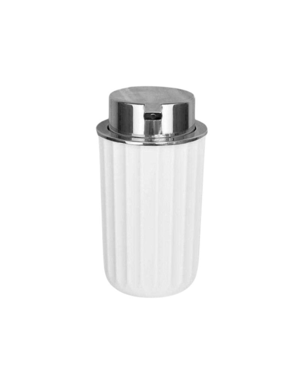 Θήκες κρεμοσάπουνου Dispenser πλαστικές - Σετ 5pcs - White