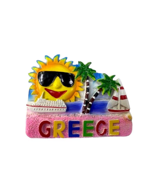 Tουριστικό μαγνητάκι Souvenir – Σετ 12pcs - Resin Magnet - Greece
