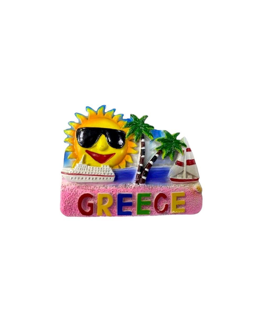 Tουριστικό μαγνητάκι Souvenir – Σετ 12pcs - Resin Magnet - Greece