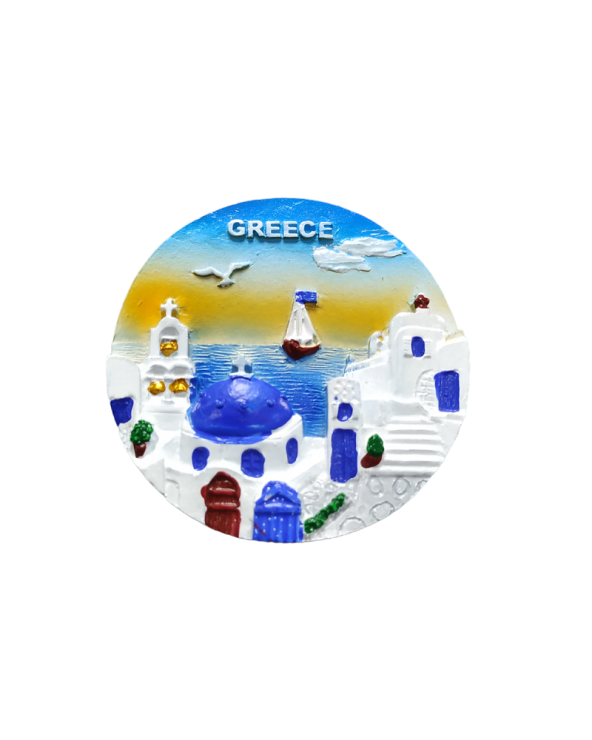 Tουριστικό μαγνητάκι Souvenir – Σετ 12pcs - Resin Magnet - Greece