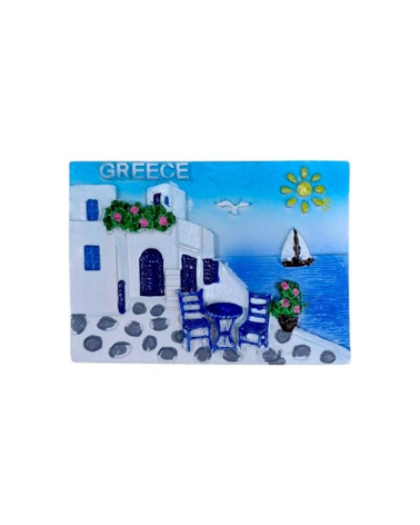 Τουριστικό μαγνητάκι Souvenir - Σετ 12pcs - Greece