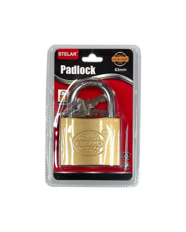 Λουκέτο κοντό - STELAR - 63mm