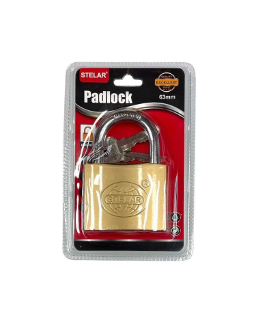 Λουκέτο κοντό - STELAR - 63mm