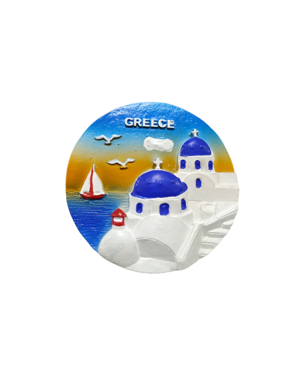 Tουριστικό μαγνητάκι Souvenir – Σετ 12pcs - Resin Magnet - Greece
