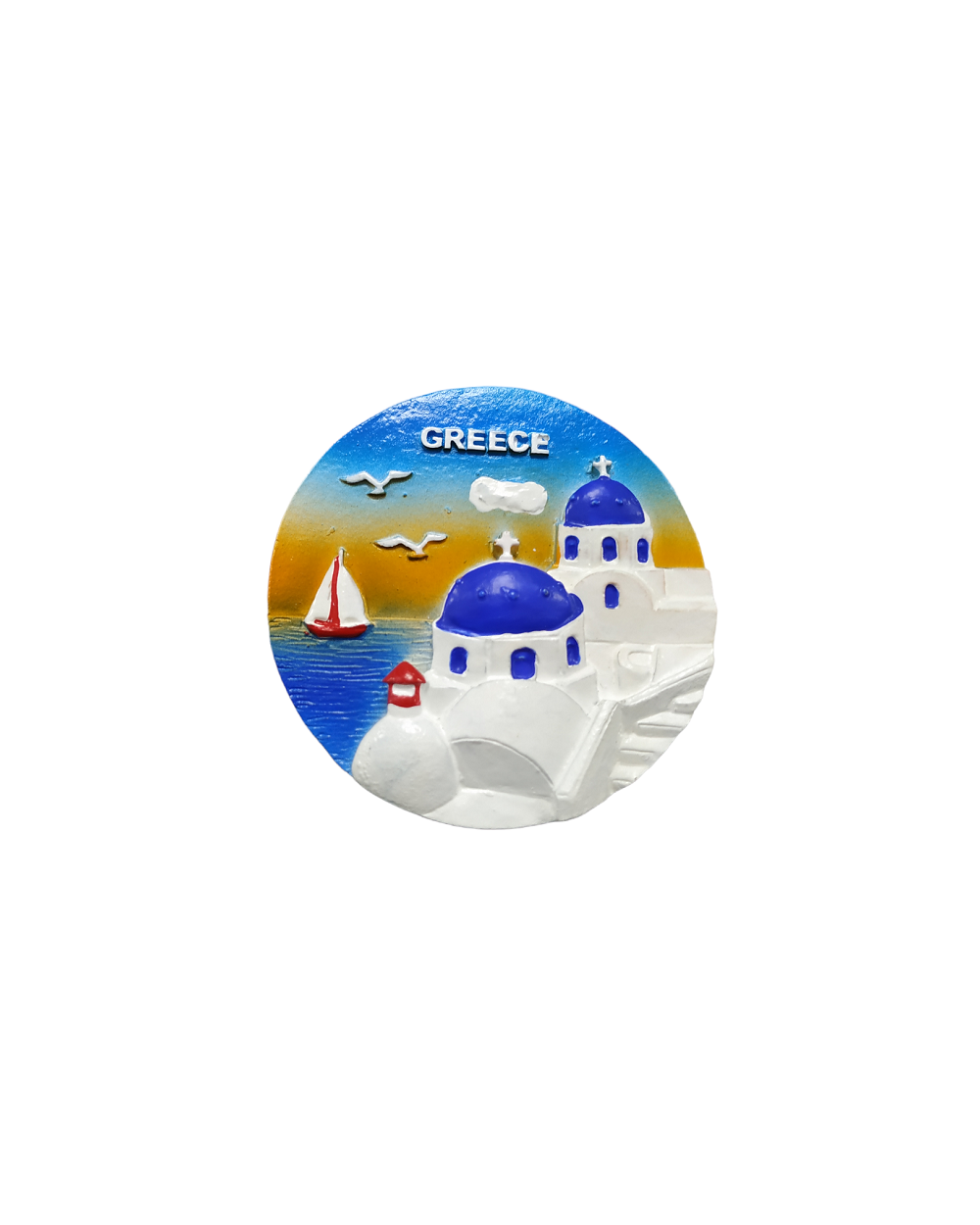Tουριστικό μαγνητάκι Souvenir – Σετ 12pcs - Resin Magnet - Greece
