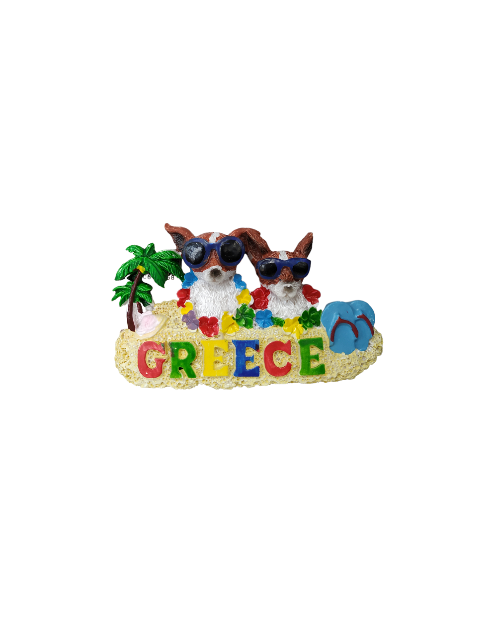 Tουριστικό μαγνητάκι Souvenir – Σετ 12pcs - Resin Magnet - Greece