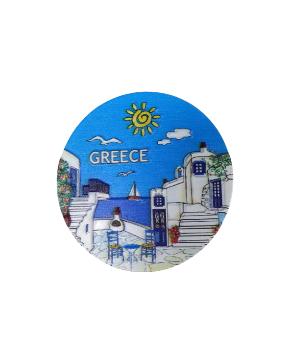 Tουριστικό μαγνητάκι Souvenir – Σετ 12pcs - Resin Magnet - Greece