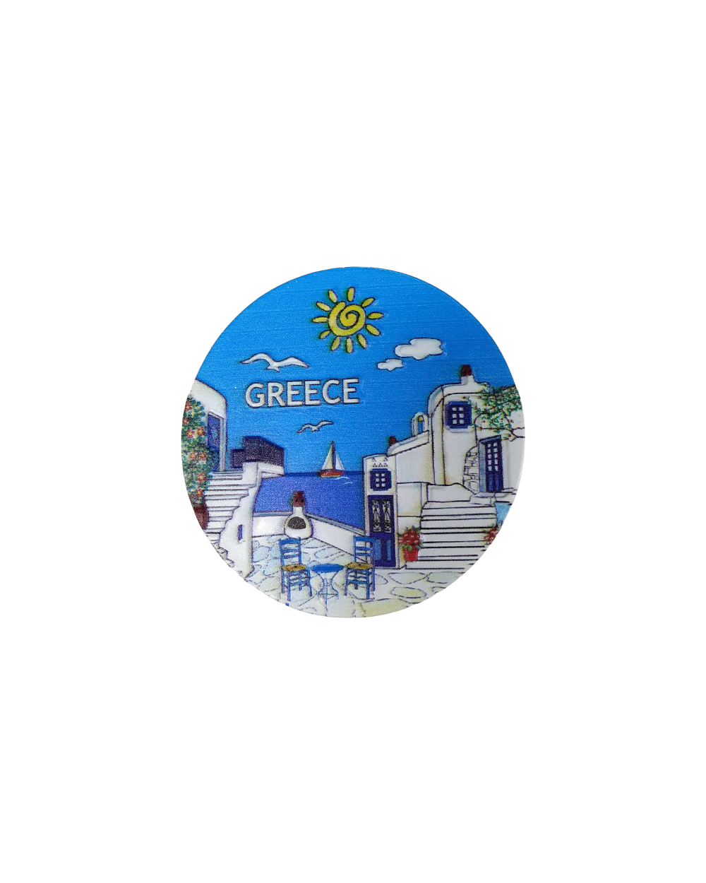 Tουριστικό μαγνητάκι Souvenir – Σετ 12pcs - Resin Magnet - Greece