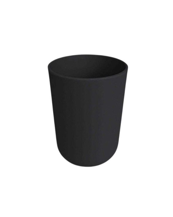 Θήκες οδοντόβουρτσας πλαστικές σε σετ 5Χ - Black