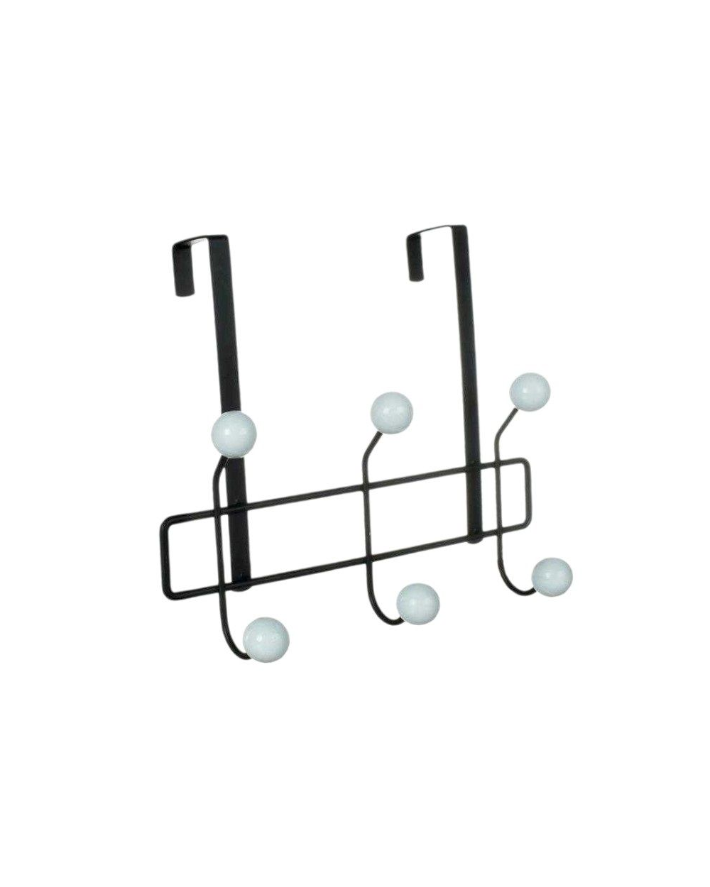 Μεταλλική κρεμάστρα πόρτας 3 θέσεων