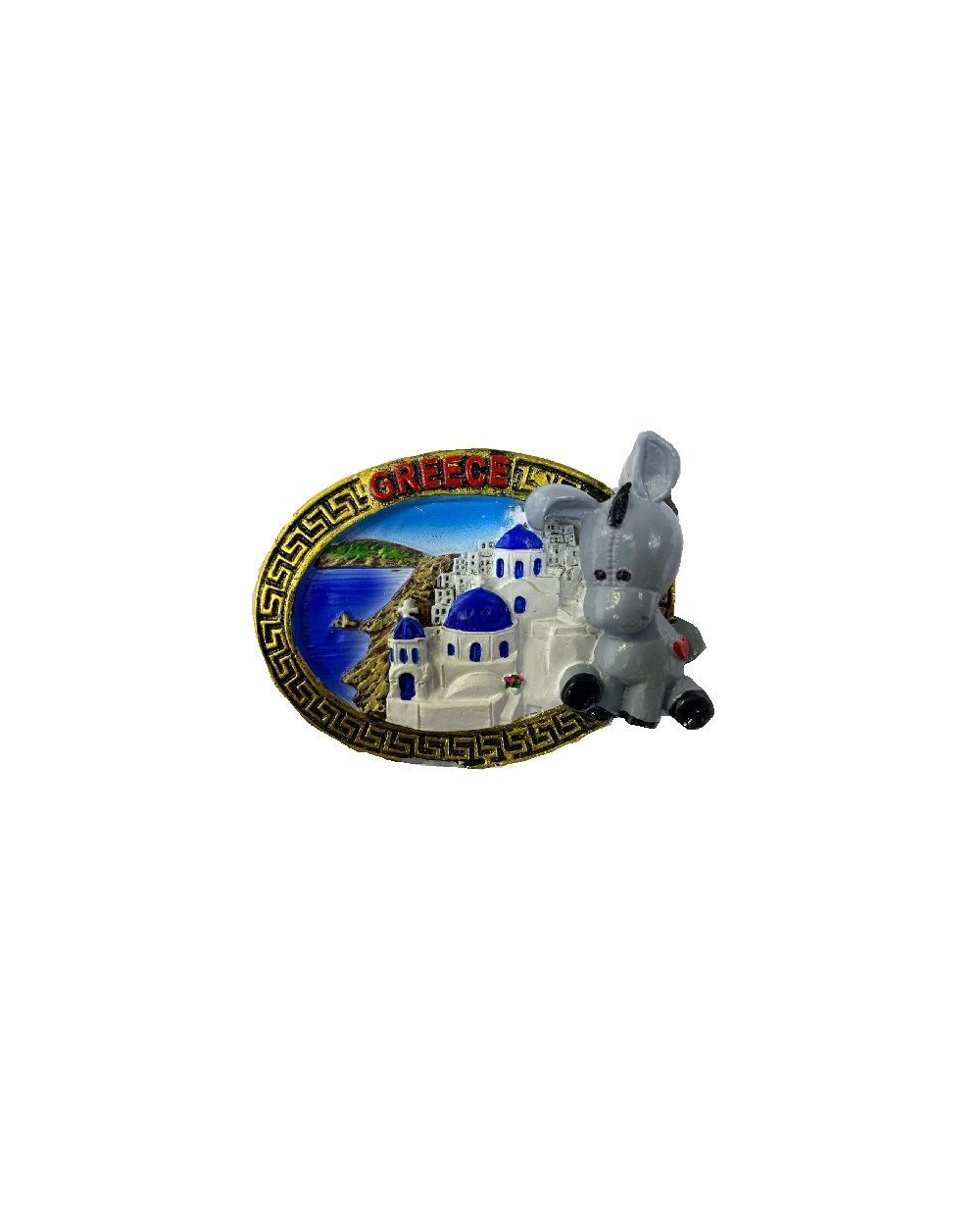 Tουριστικό μαγνητάκι Souvenir – Σετ 12pcs - Resin Magnet - Greece - 678042