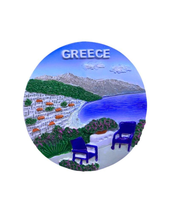 Τουριστικό μαγνητάκι Souvenir - Σετ 12pcs - Greece