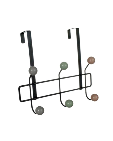 Μεταλλική κρεμάστρα πόρτας 3 θέσεων