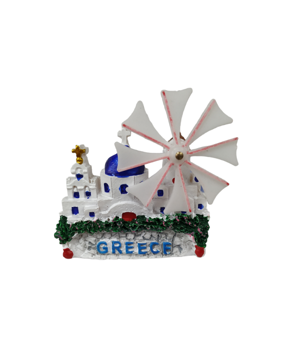 Tουριστικό μαγνητάκι Souvenir – Σετ 12pcs - Resin Magnet - Greece
