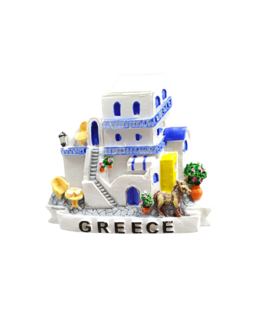 Tουριστικό μαγνητάκι Souvenir – Σετ 12pcs - Resin Magnet - Greece