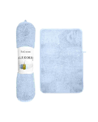 Πατάκι μπάνιου - M0842 - 40x60cm - Light Blue