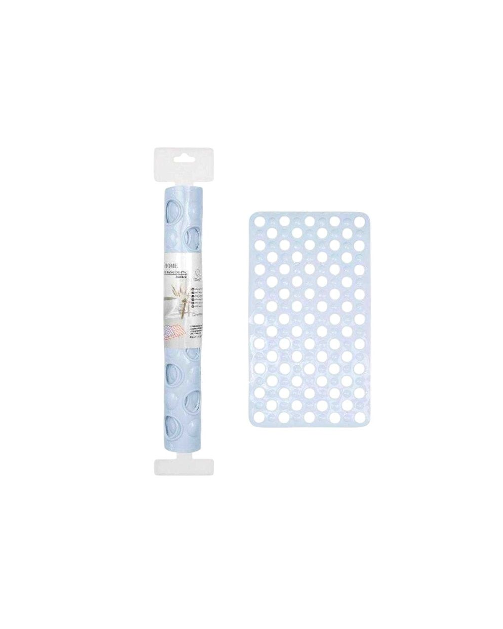 Αντιολισθητικό πατάκι μπάνιου - M0842 - 36x66cm - Light Blue