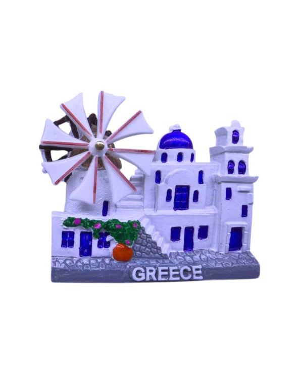 Τουριστικό μαγνητάκι Souvenir - Σετ 12pcs - Greece