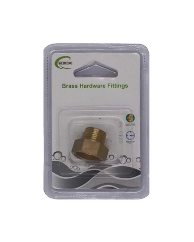 Μούφα ορειχάλκινη - 1/2"-3/8"