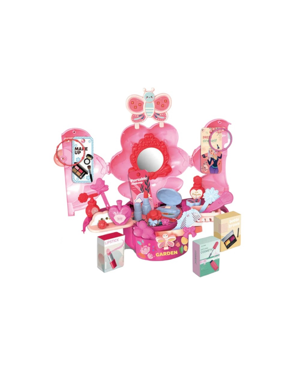 Σετ τουαλέτα ομορφιάς με αξεσουάρ - 43pcs - 9622