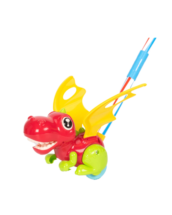 Συρόμενο παιχνίδι - Δράκος - 389 - 305295 - Red