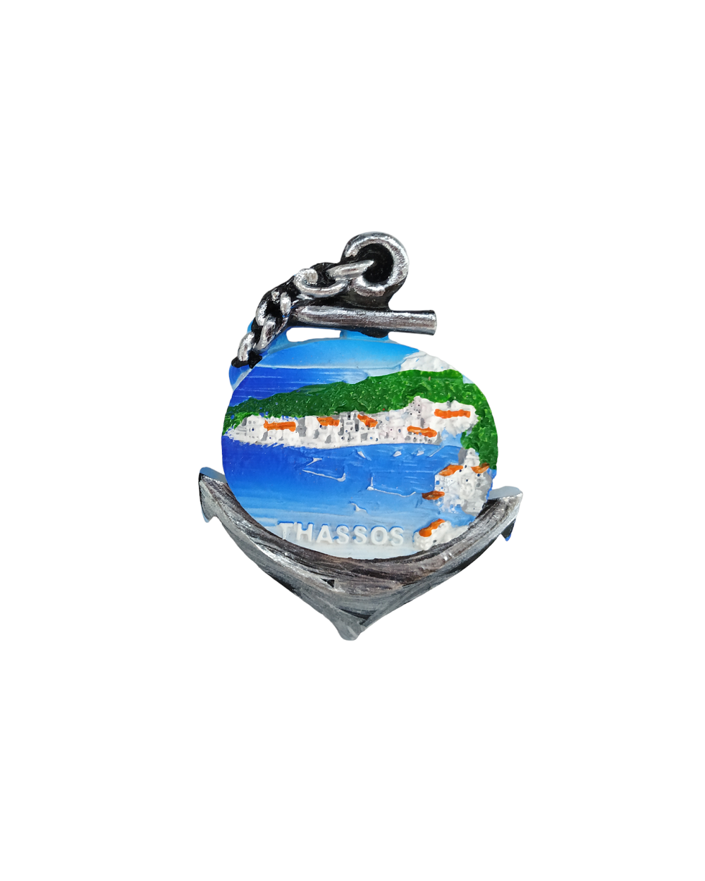 Tουριστικό μαγνητάκι Souvenir – Σετ 12pcs - Resin Magnet - Thassos - 678122