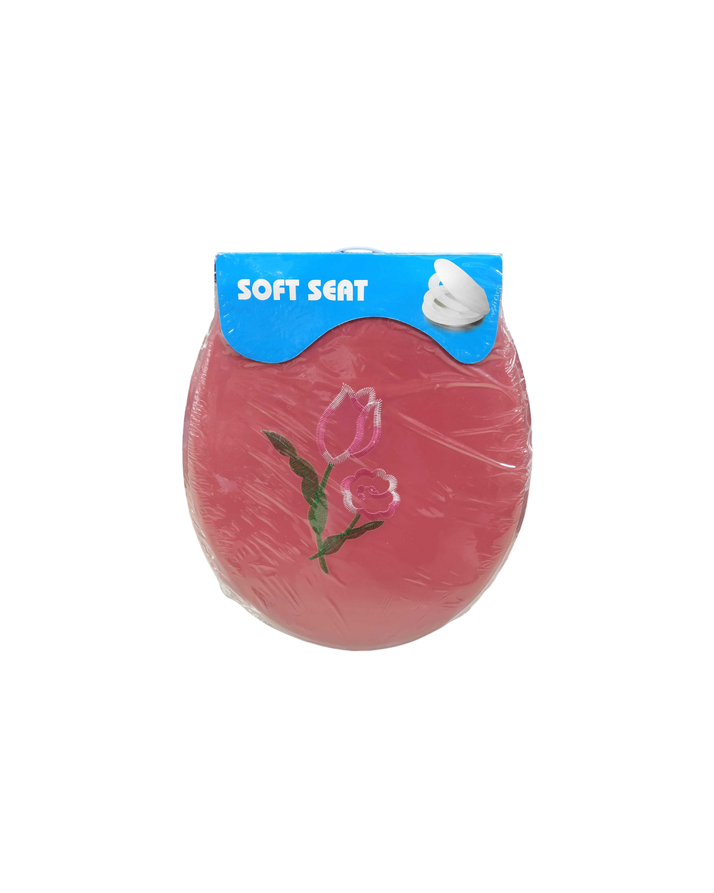 Κάλυμμα-Καπάκι λεκάνης τουαλέτας - Soft PVC - 80225 - Red