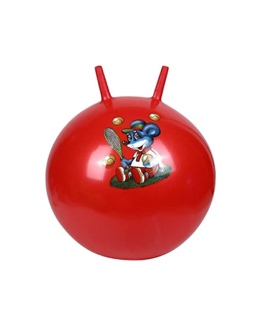 Φουσκωτή μπάλα αναπήδησης Hop-Hop - 55350-02 - 55cm - 982314 - Red