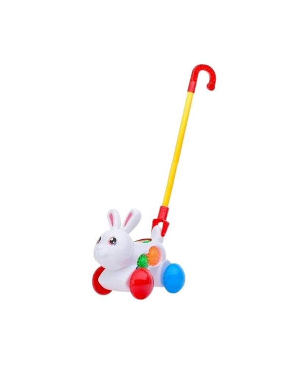 Συρόμενο παιχνίδι Κουνελάκι - 0517 - 117290 - White
