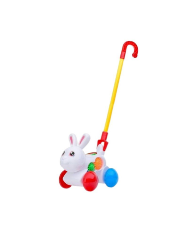 Συρόμενο παιχνίδι Κουνελάκι - 0517 - 117290 - White