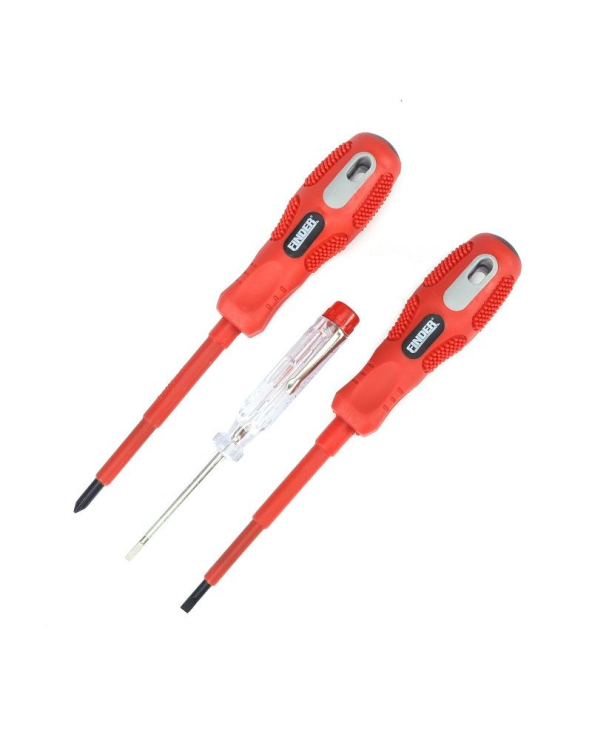 Σετ κατσαβίδια ηλεκτρολόγου - 3pcs - Finder