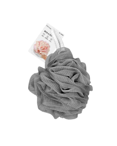 Σφουγγάρια μπάνιου δίχτυ σε σετ 5Χ - Grey