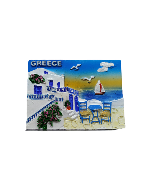 Tουριστικό μαγνητάκι Souvenir – Σετ 12pcs - Resin Magnet - Greece