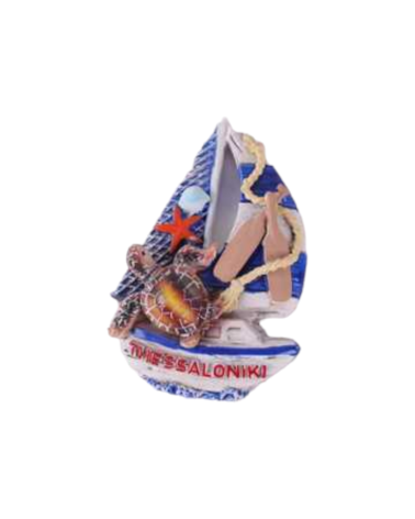Tουριστικό μαγνητάκι Souvenir - Σετ 12pcs - Resin Magnet - Thessaloniki