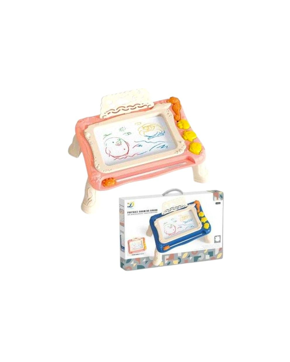 Μαγνητικός πίνακας ζωγραφικής - 651A - 215460 - Pink