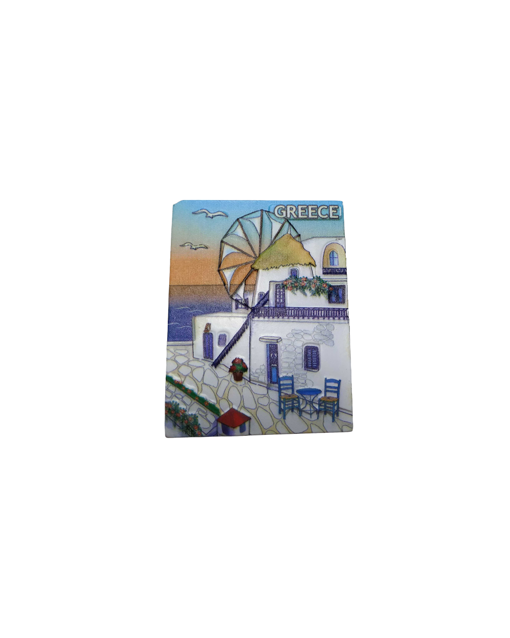 Tουριστικό μαγνητάκι Souvenir – Σετ 12pcs - Resin Magnet - Greece