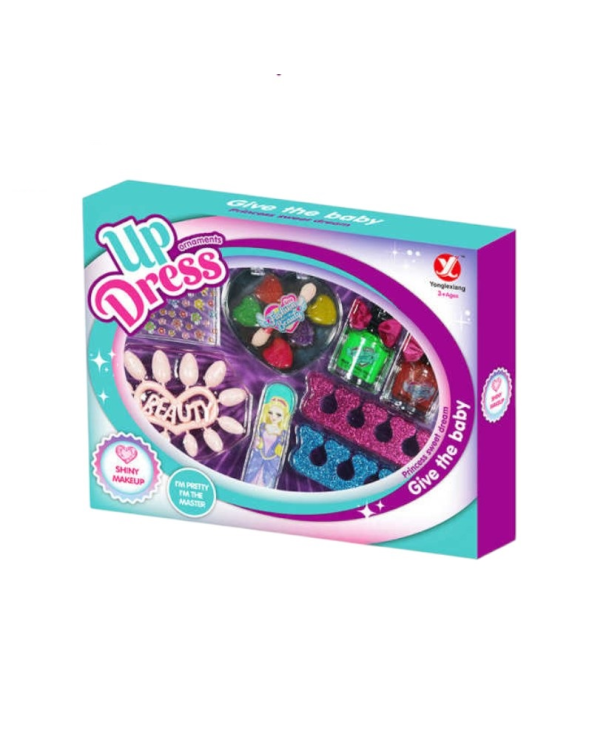 Παιδικό σετ περιποίησης νυχιών & μακιγιάζ - YX385-1