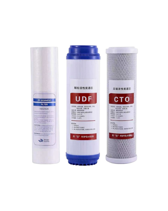 Σετ ανταλλακτικά φίλτρα νερού - PP/CT/UDF - K603 - 3pcs