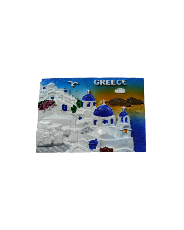 Tουριστικό μαγνητάκι Souvenir – Σετ 12pcs - Resin Magnet - Greece
