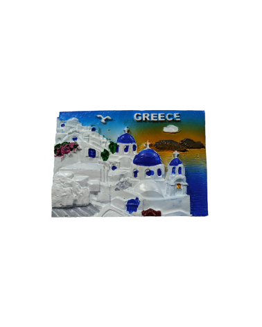 Tουριστικό μαγνητάκι Souvenir – Σετ 12pcs - Resin Magnet - Greece