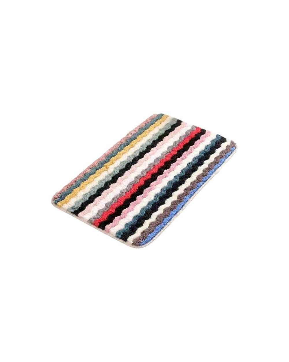 Πατάκι μπάνιου - 38x58cm - 915572 - Black/Red