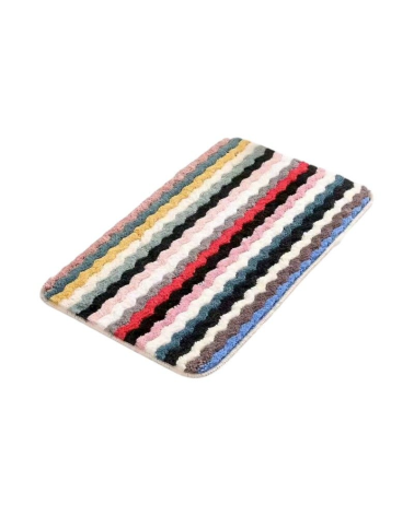 Πατάκι μπάνιου - 38x58cm - 915572 - Black/Red