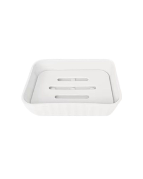 Σαπουνοθήκες μπάνιου πλαστικές - Σετ 9pcs - White